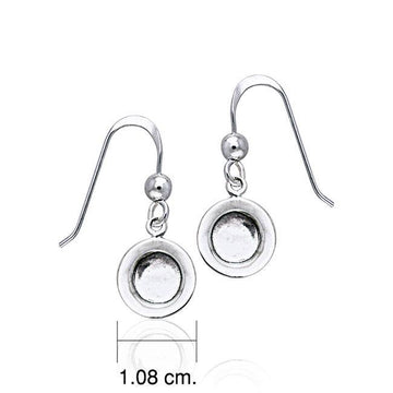 Coffee Bean Earrings TE635 - Jewelry